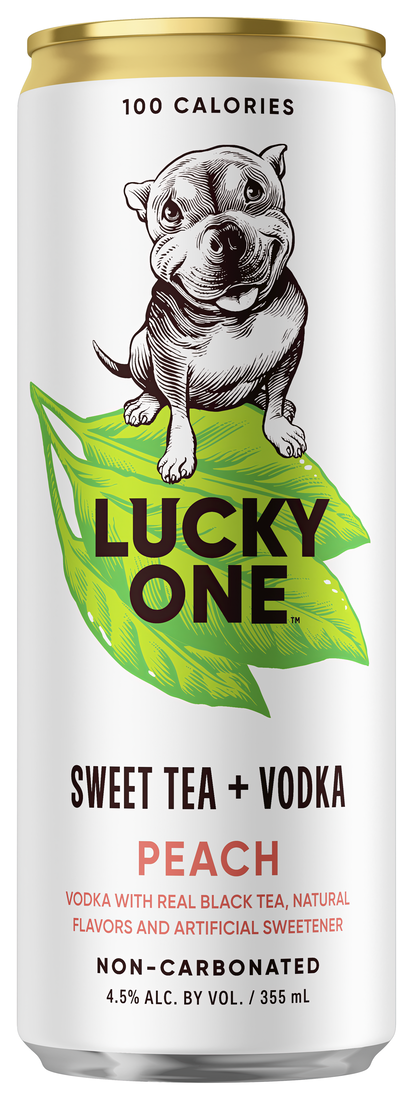 Lucky One Peach Sweet Tea + Vodka